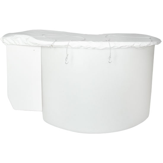TX 40 x 64 Bucket Cover - White - AC5064