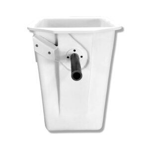 Asplundh truck bucket with shaft on the side