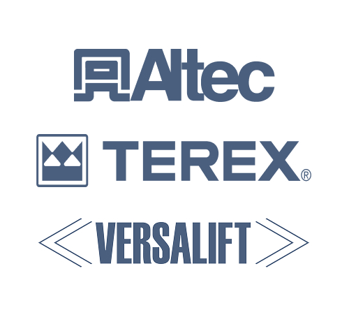 group-logos Altec, Terex and Versalift group logos